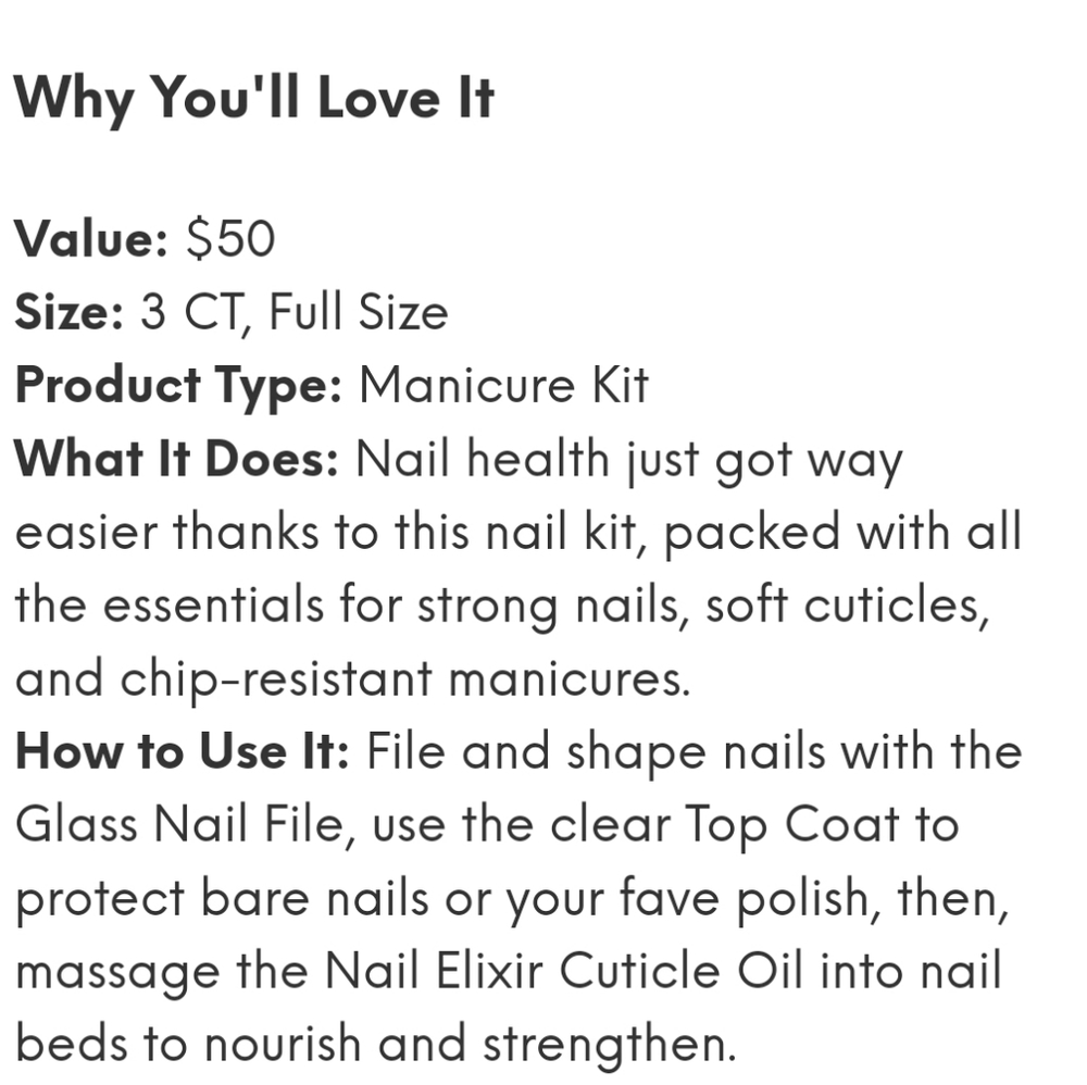Manicure Kit - Picture 2 of 2